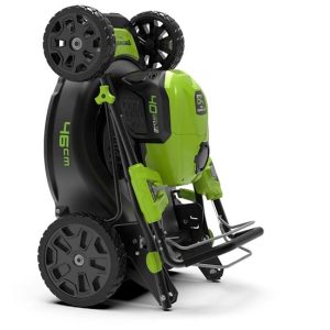 40V Kosiarka 46cm z napędem GREENWORKS GD40LM46SPK4 - Zestaw ładowarka + akumulator 4Ah - 2506807UB